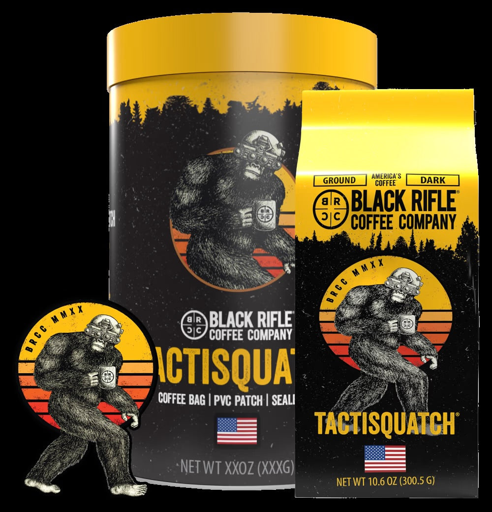 Black Rifle Coffee Company Tactisquatch Gift Tin  Black Rifle Coffee Company   