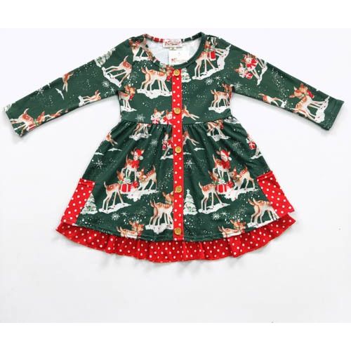 Holiday Magic Girl's Dress Dresses Sweet Southern Soul Boutique   