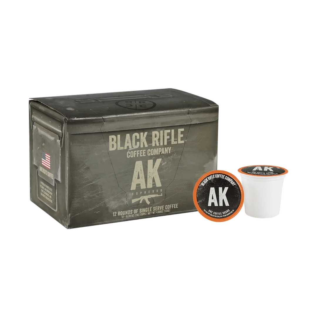 AK-ESPRESSO ESPRESSO BLEND
ROUNDS  Black Rifle Coffee Company   