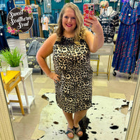 Thumbnail for All Leopard up Dress Dresses Sweet Southern Soul Boutique Med  