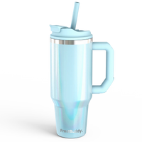 Thumbnail for Thicc Buddy Tumblers Sweet Southern Soul Boutique Sky Blue Glitter  