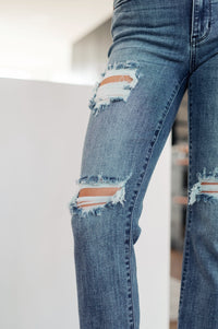 Thumbnail for O'Hara Destroyed Straight Jeans Women's Jeans Ave Shops   