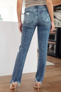 Thumbnail for O'Hara Destroyed Straight Jeans Women's Jeans Ave Shops   