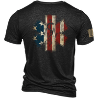 Thumbnail for Nine Line EMS Flag Tee Shirts & Tops Sweet Southern Soul Boutique Medium  