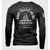 Thumbnail for Nine Line L/S Don't Tread On Me Tee Shirts & Tops Sweet Southern Soul Boutique Medium  