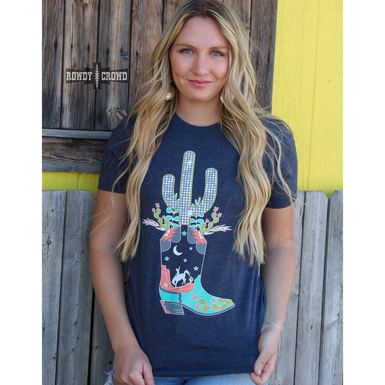 Disco Cowgirl Tee Shirts & Tops Sweet Southern Soul Boutique   
