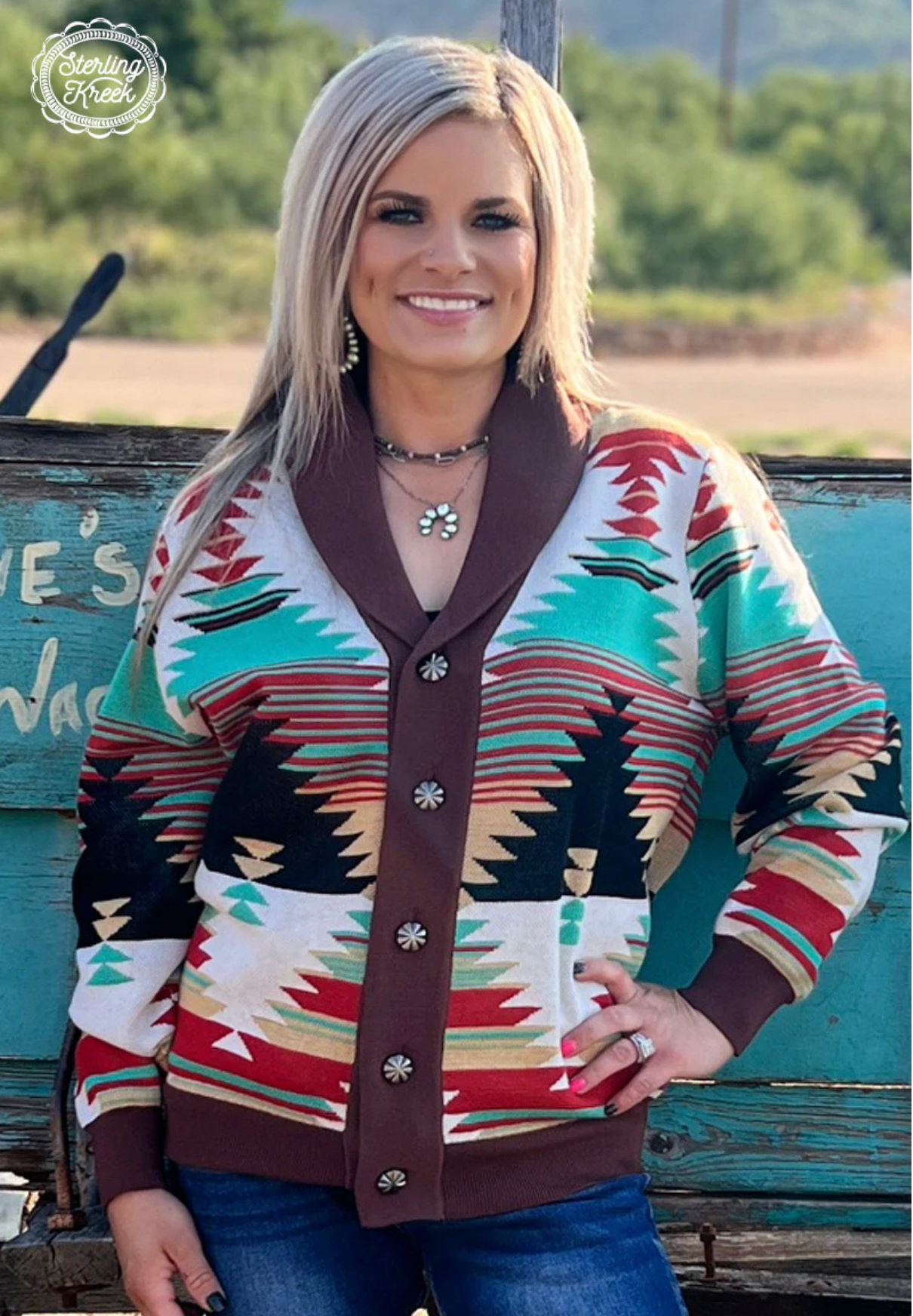 SOUTHERN ROOTS KNIT SWEATER Sweaters/Cardigans Sweet Southern Soul Boutique S  