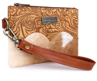 Thumbnail for Mocha Swirl Wristlet Handbags Sweet Southern Soul Boutique   