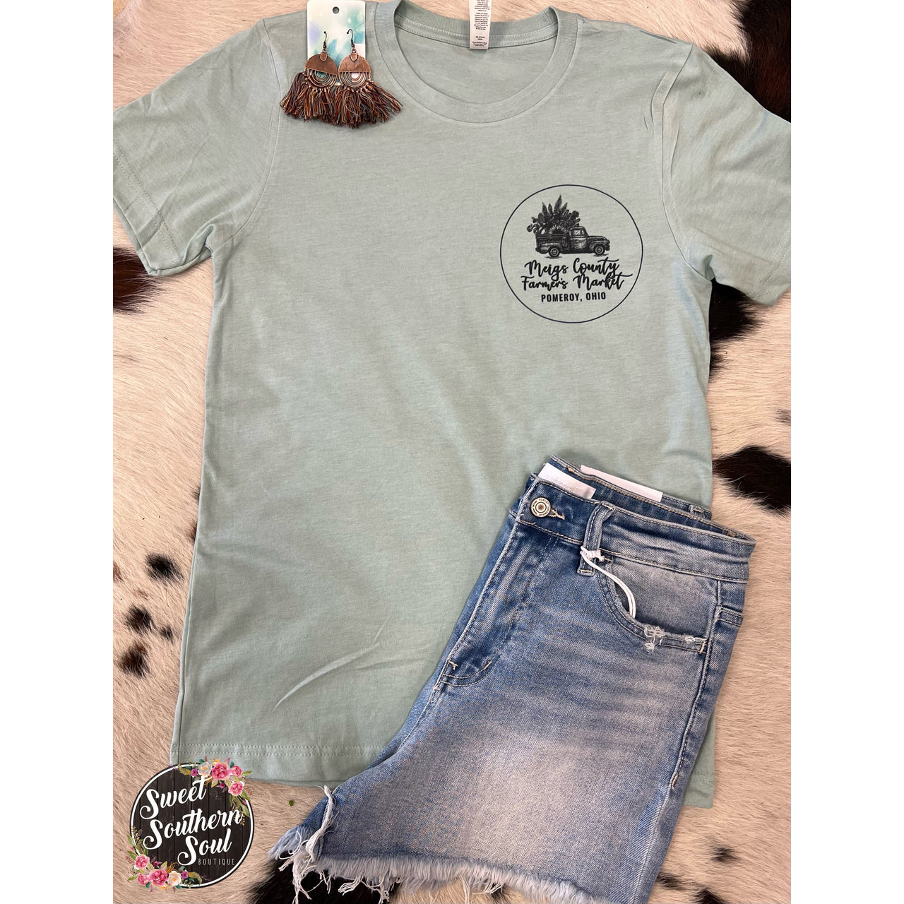 Farmers Market-Sage -Support Local Farmer's Market Merch Sweet Southern Soul Boutique Small  