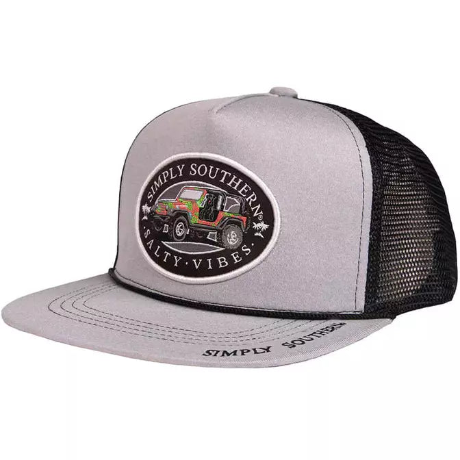 Simply Southern Salty Vibes Snapback Hat Hats Simply Southern Default  