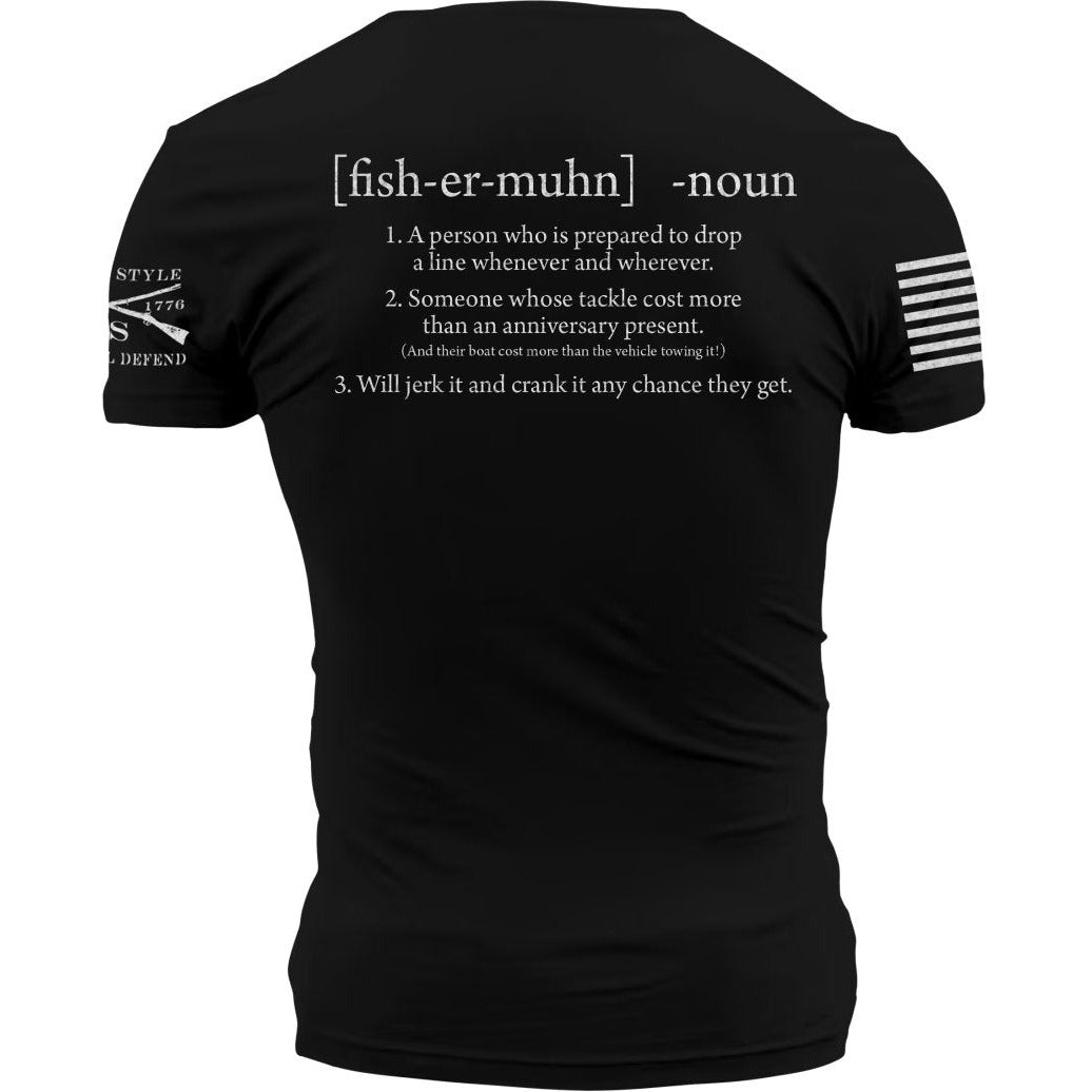 Fisherman Defined Tee T-Shirt Mens T-Shirts   