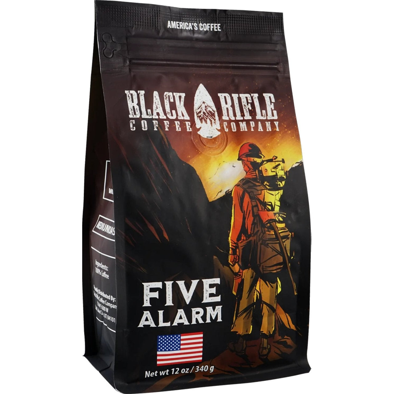 Five Alarm Roast Coffee Black Rifle Coffee Company   