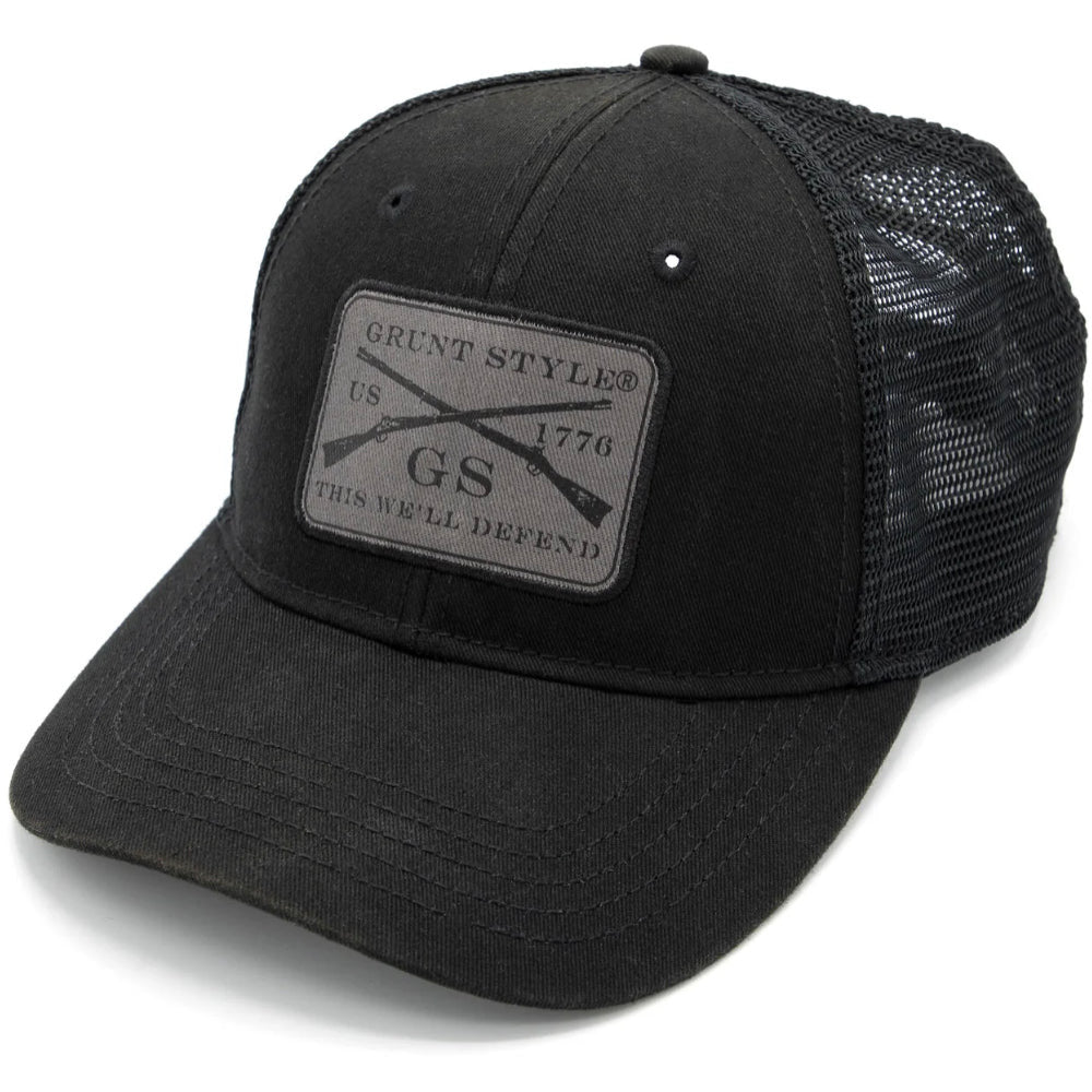 GS Twill Logo Hat - Black Hats Sweet Southern Soul Boutique   