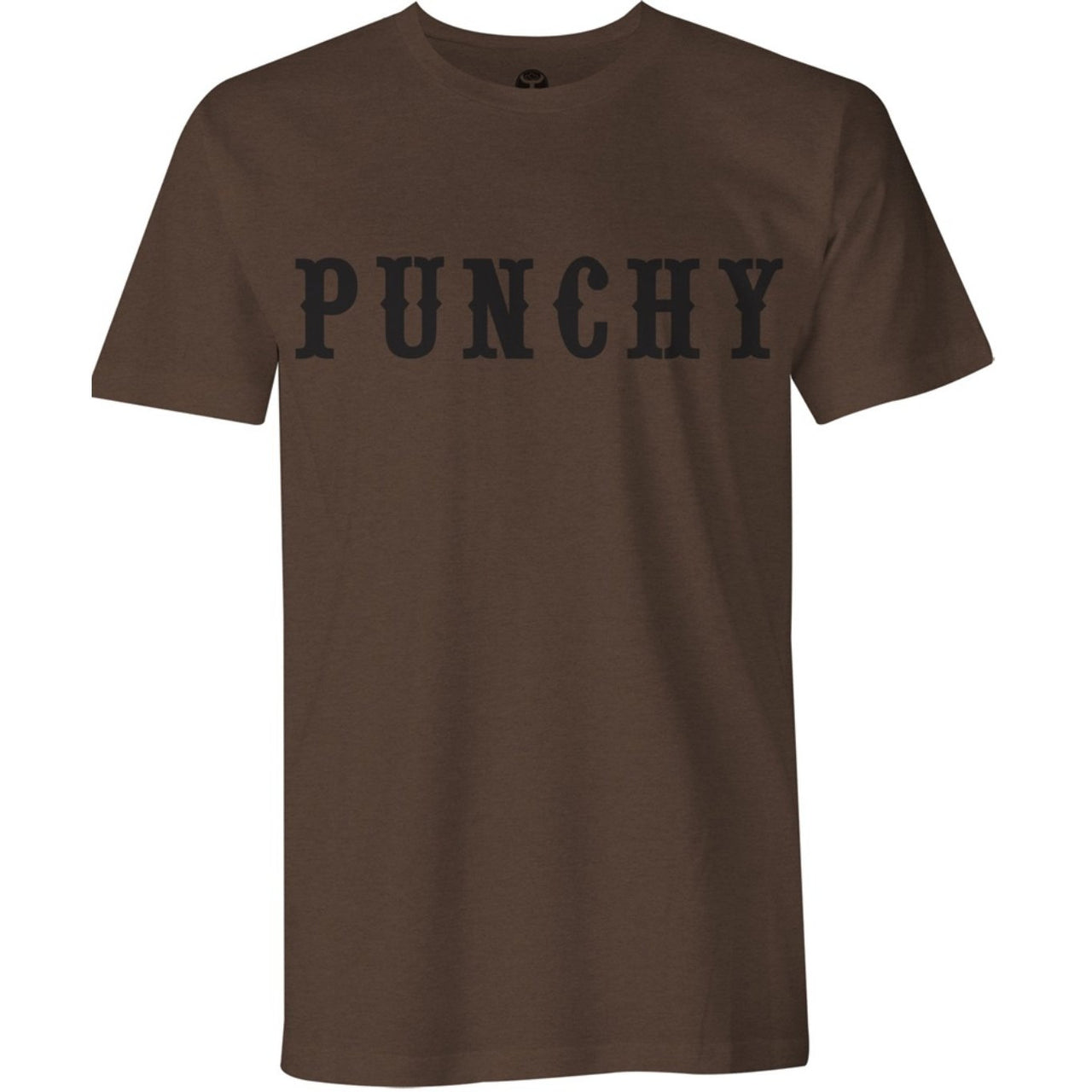 ”Punchy“ Heather Brown Crew Neck Shirts & Tops Hooey Small  